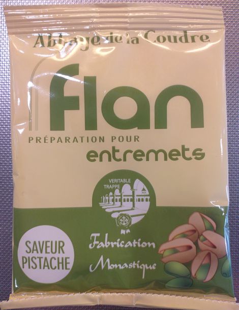 Préparation pour entremets saveur pistache Abbaye de la Coudre 45g